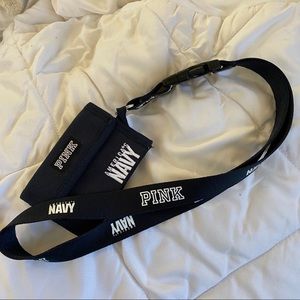 Victoria secret pink America’s navy lanyard